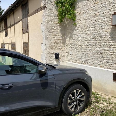 La Villa Lombardi En Champagne, Avec Piscine Privee Et Jacuzzi Les Riceys Exterior photo